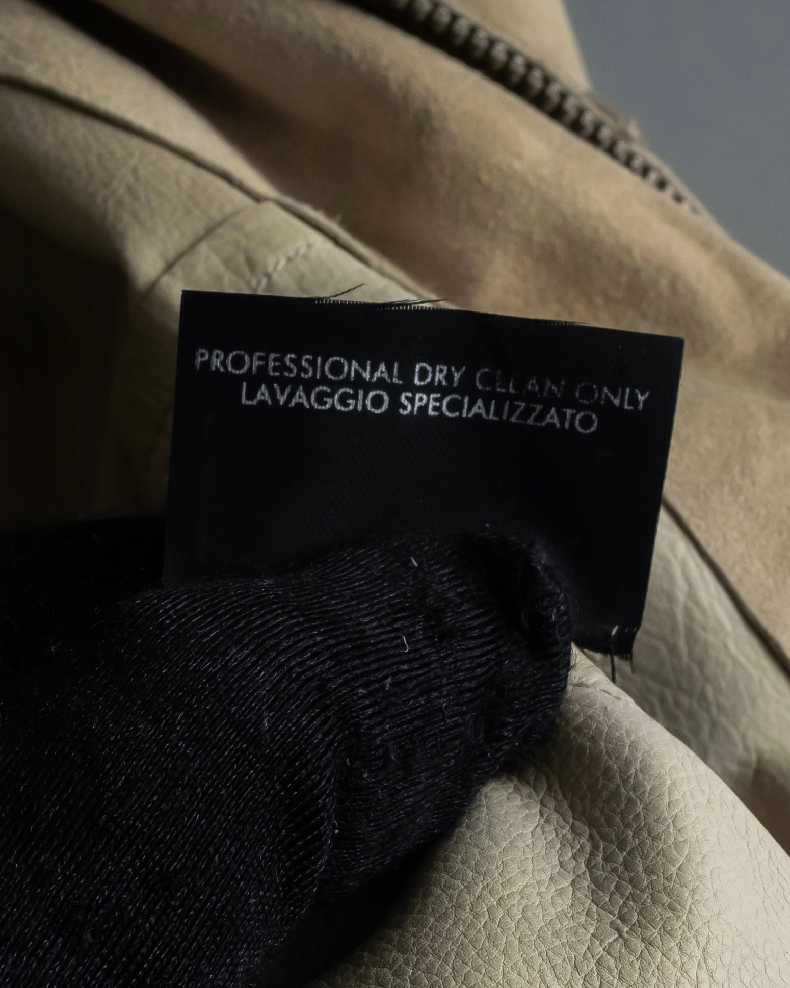 "GUCCI" Sand beige suede set up