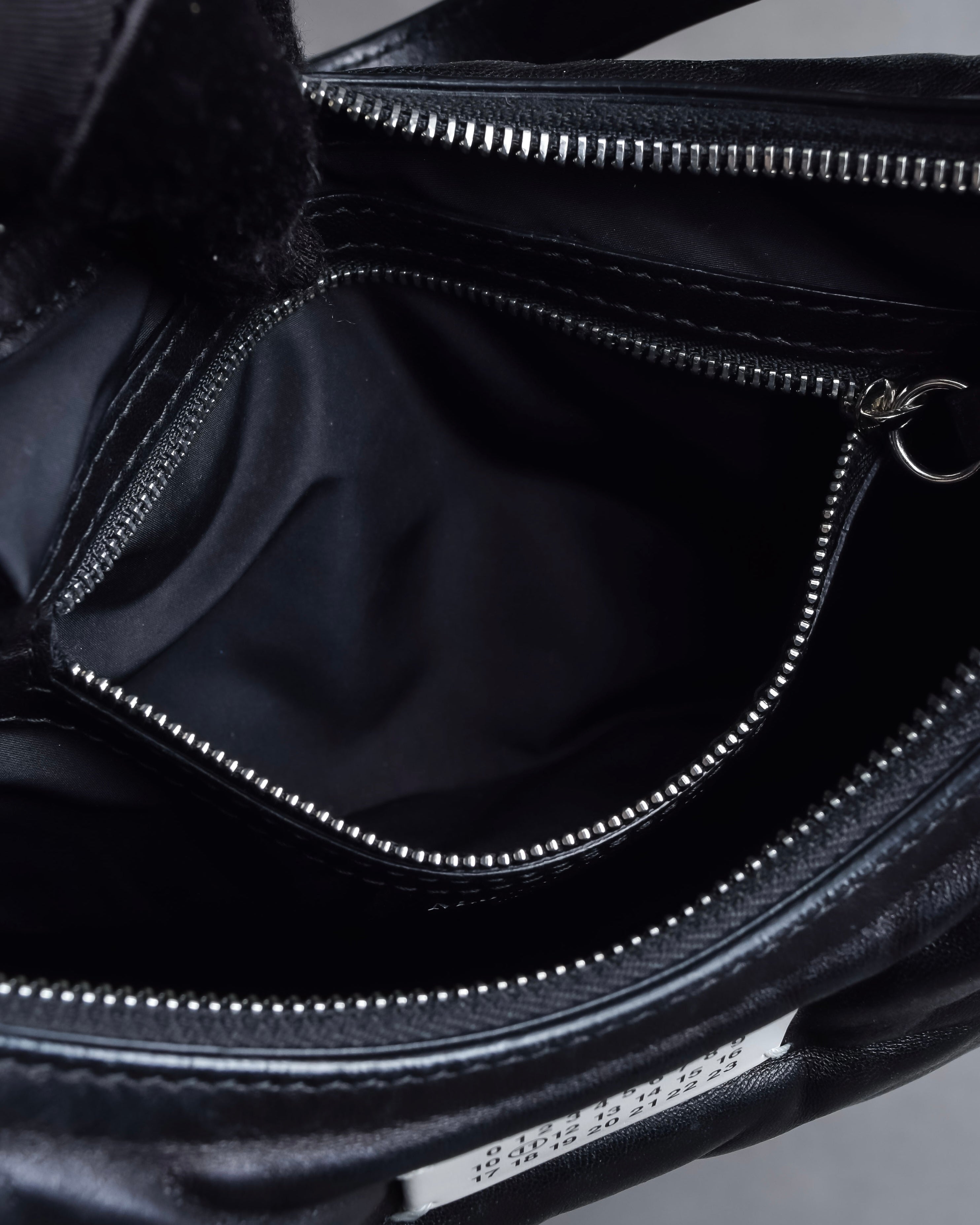 "MAISON MARGIELA" Glam Slam black one shoulder bag