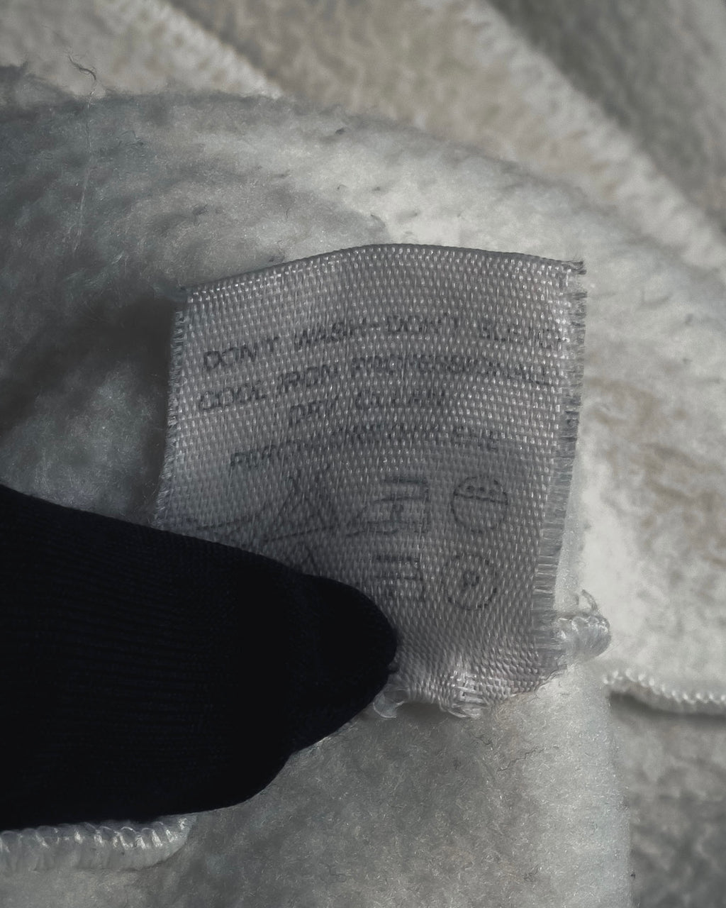 "GUCCI" 90’s-00’s Minimal fleece gold buttons jacket