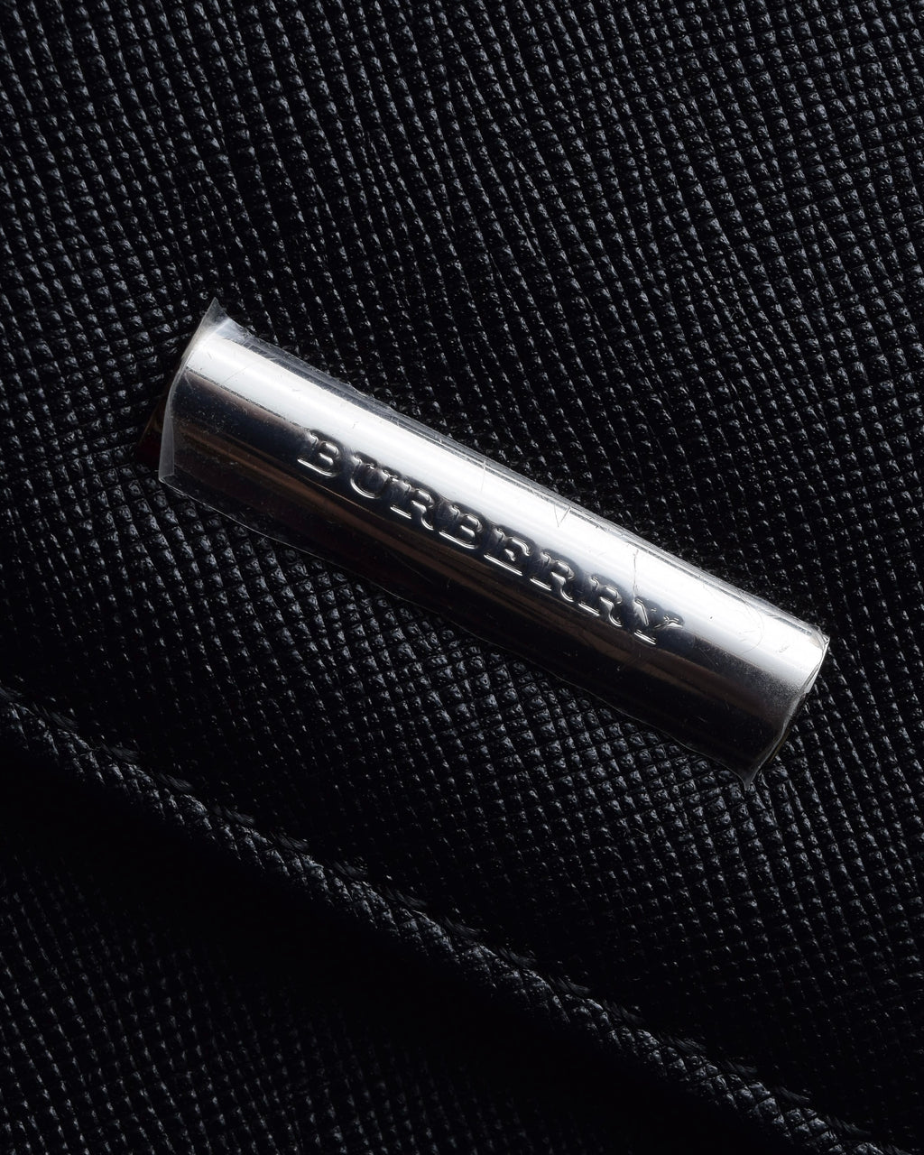 "BURBERRY" Saffiano leather mini boston bag