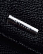 "BURBERRY" Saffiano leather mini boston bag