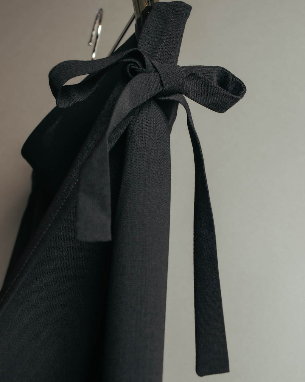 “JIL SANDER” 90’s-00’s Side tie wool wrap skirt