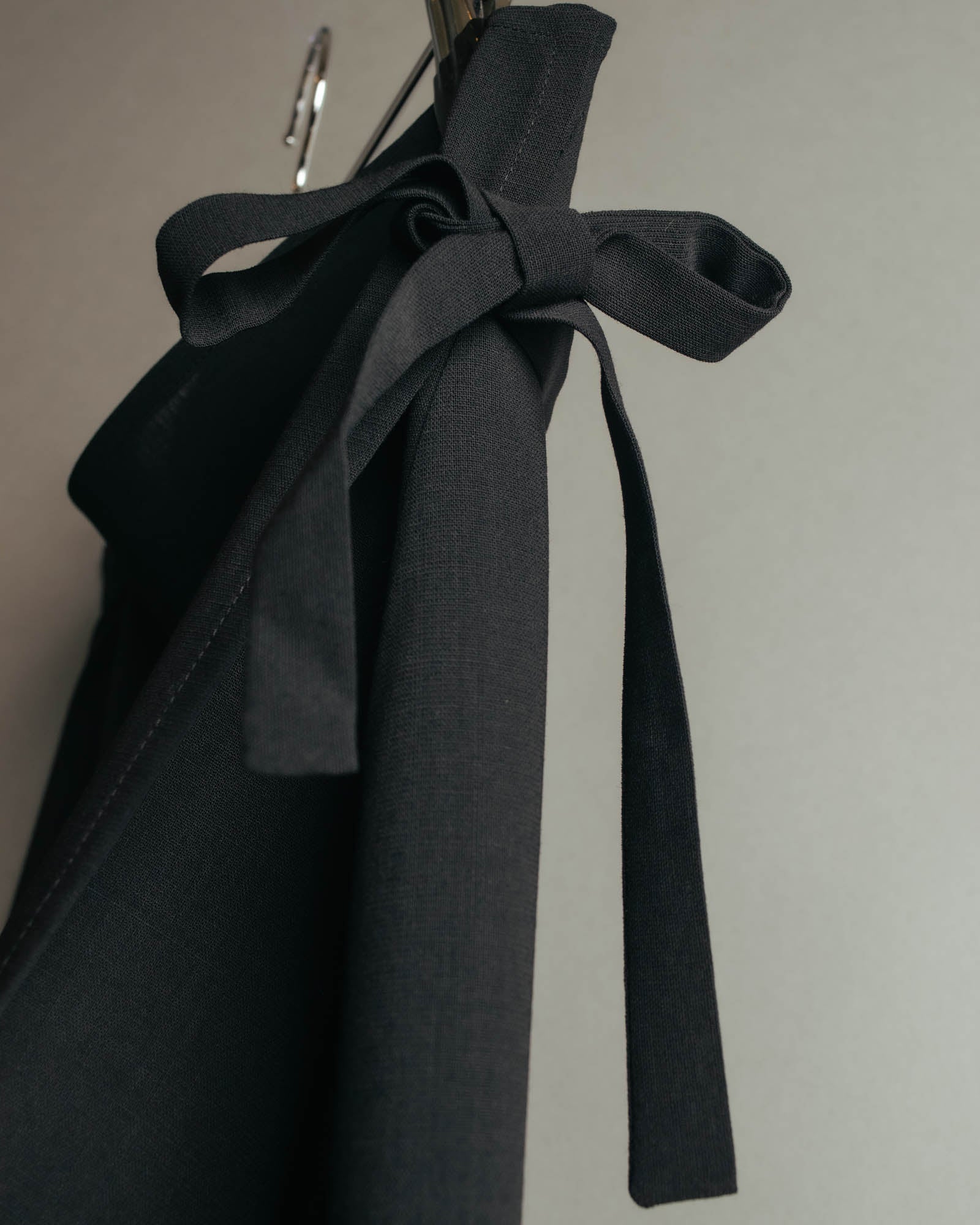 “JIL SANDER” 90’s-00’s Side tie wool wrap skirt