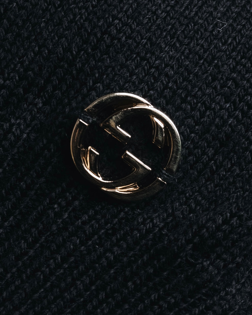 "GUCCI" Michele-era refined emblem cardigan
