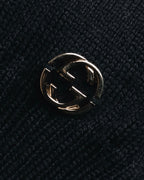 "GUCCI" Michele-era refined emblem cardigan