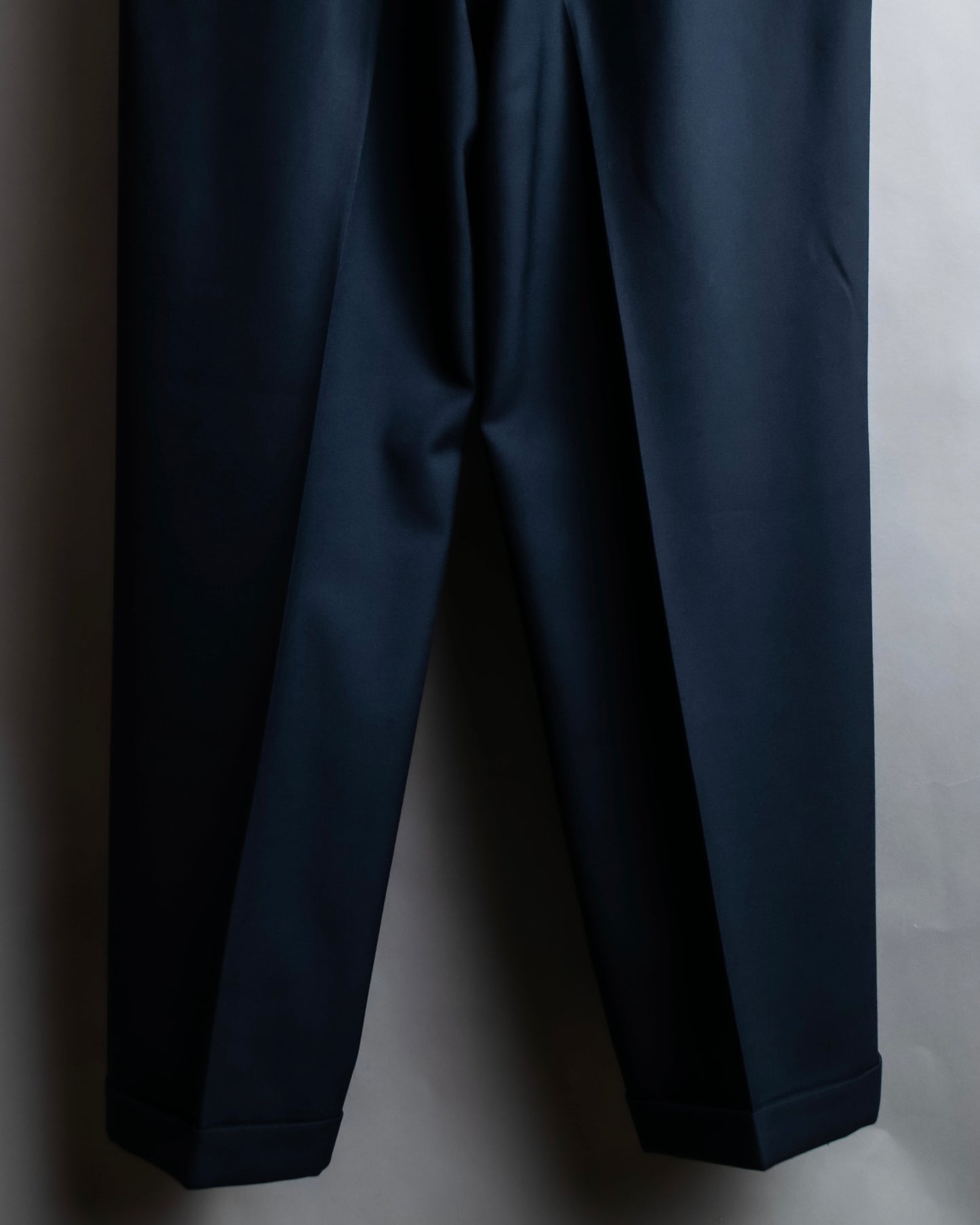 "GIORGIO ARMANI" Long length tailored jacket and wide tapered slacks set up