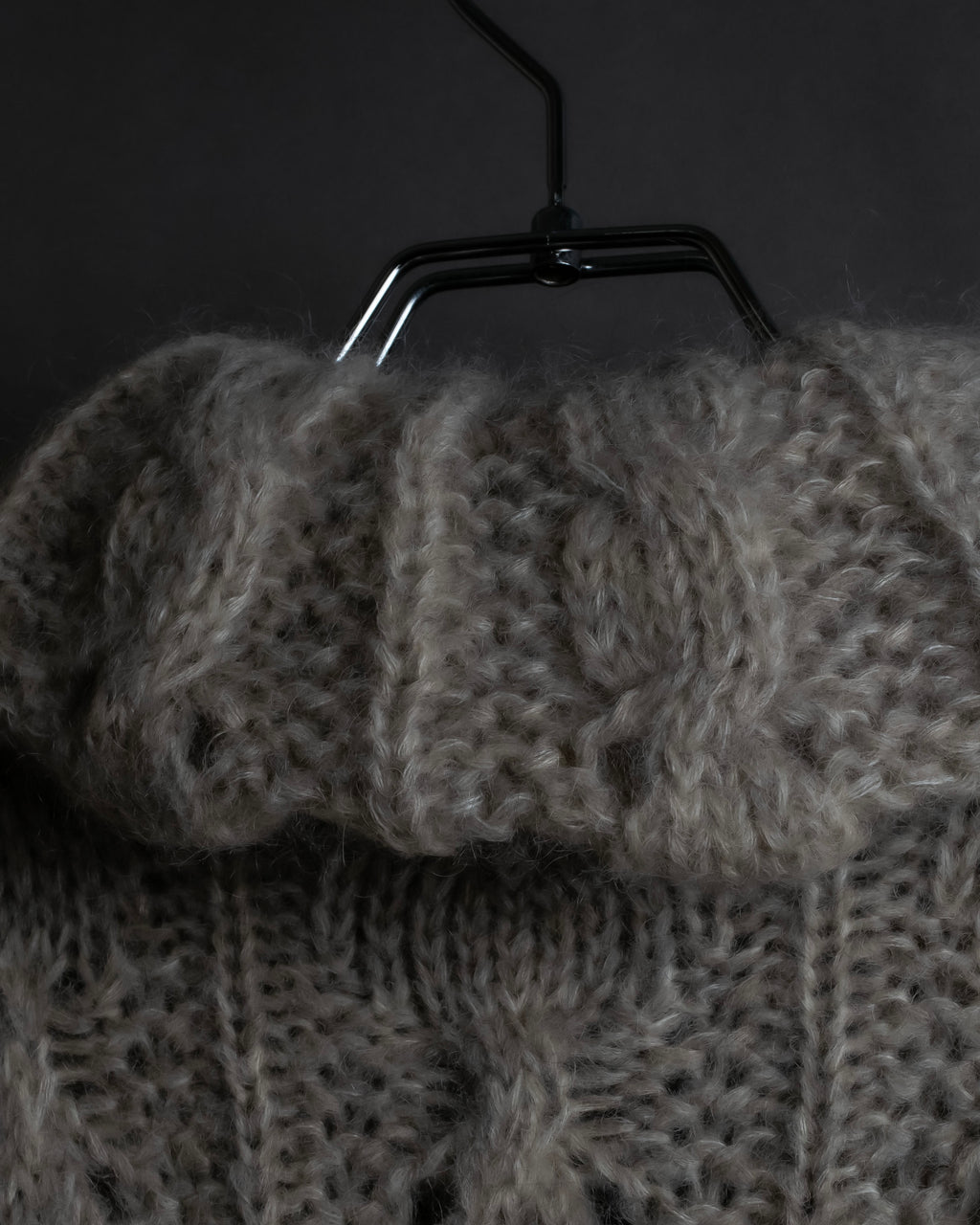 "ERMANNO SCERVINO" Three-dimensional knit long cardigan