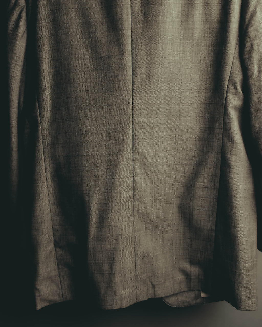 "MONSIEUR by GIVENCHY" 90's Checked wool tailored blazer