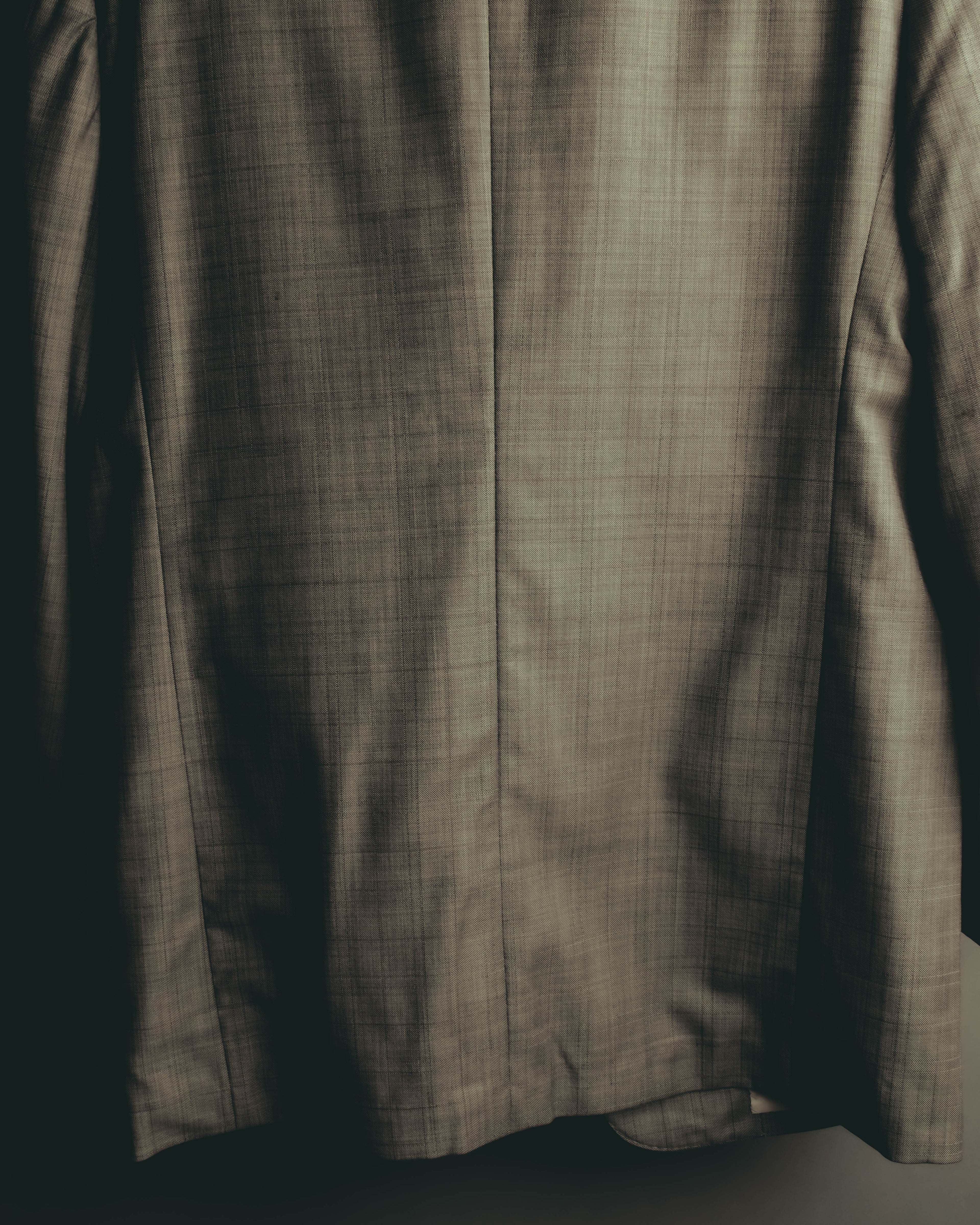 "MONSIEUR by GIVENCHY" 90's Checked wool tailored blazer