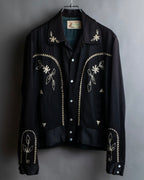 "Vintage Western detail shirt jacket"