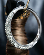 "Christian Dior" Crystal studded bangle