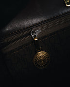 "Yves Saint Laurent" 80’s-90’s Concho suede chain shoulder bag