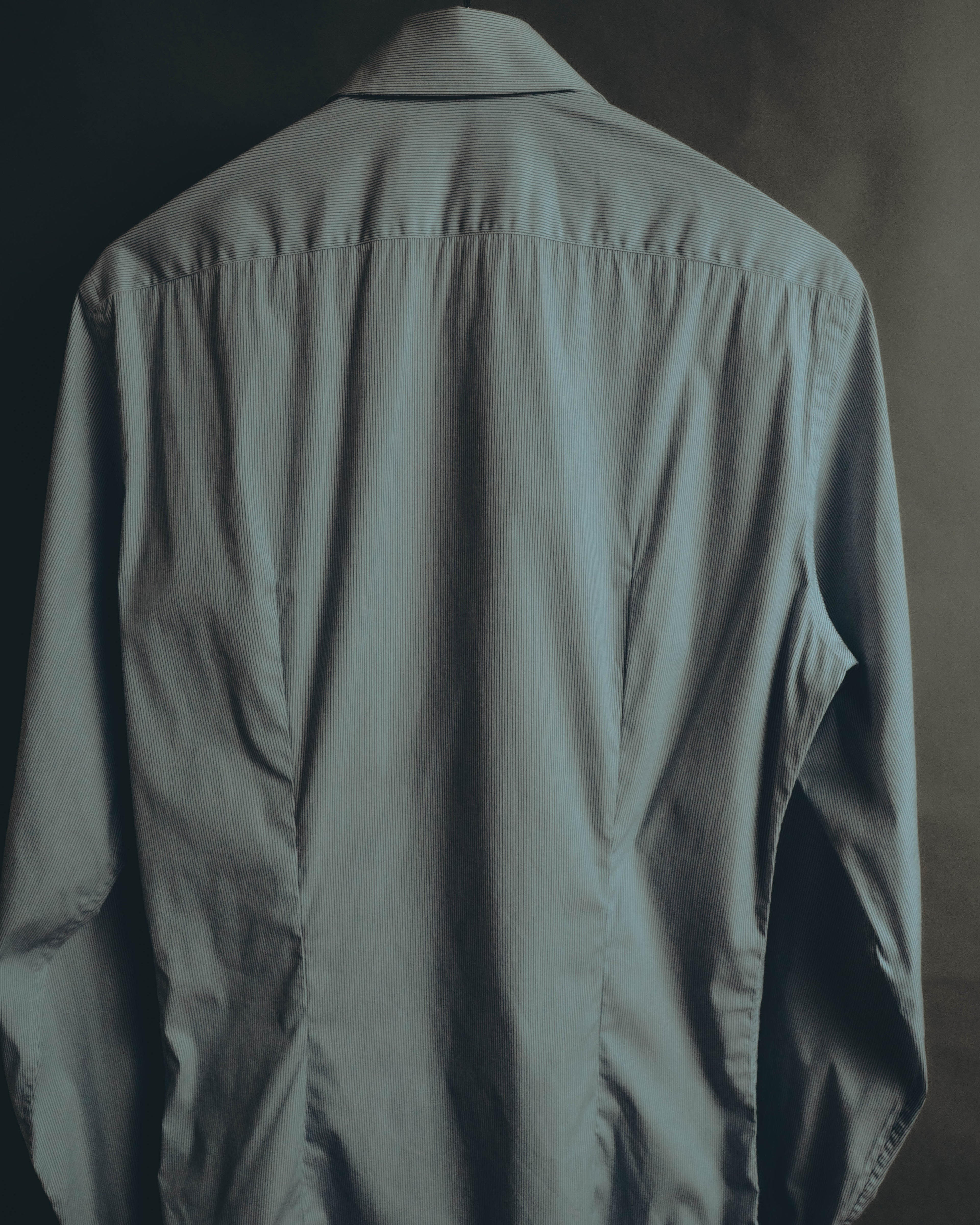 “PRADA” 2010’s fine striped slim-fit shirt
