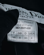 –SPECIAL– "Christian Dior"
98SS fringed peak lapel double breasted jacket