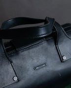 "GUCCI" Vintage gold metal fittings mini doctor bag