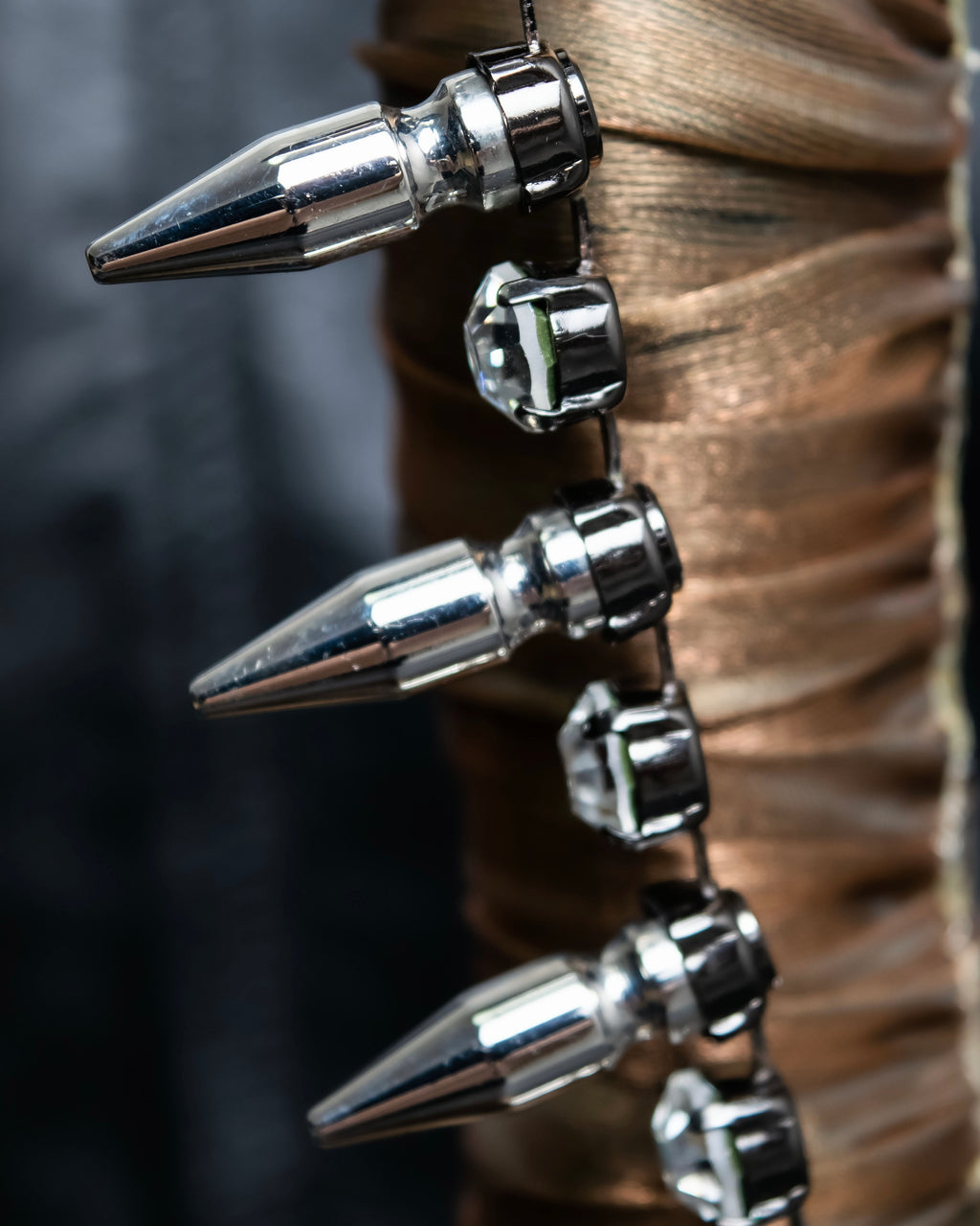 "N21 NUMERO VENTUNO" Studded diamond combination necklace