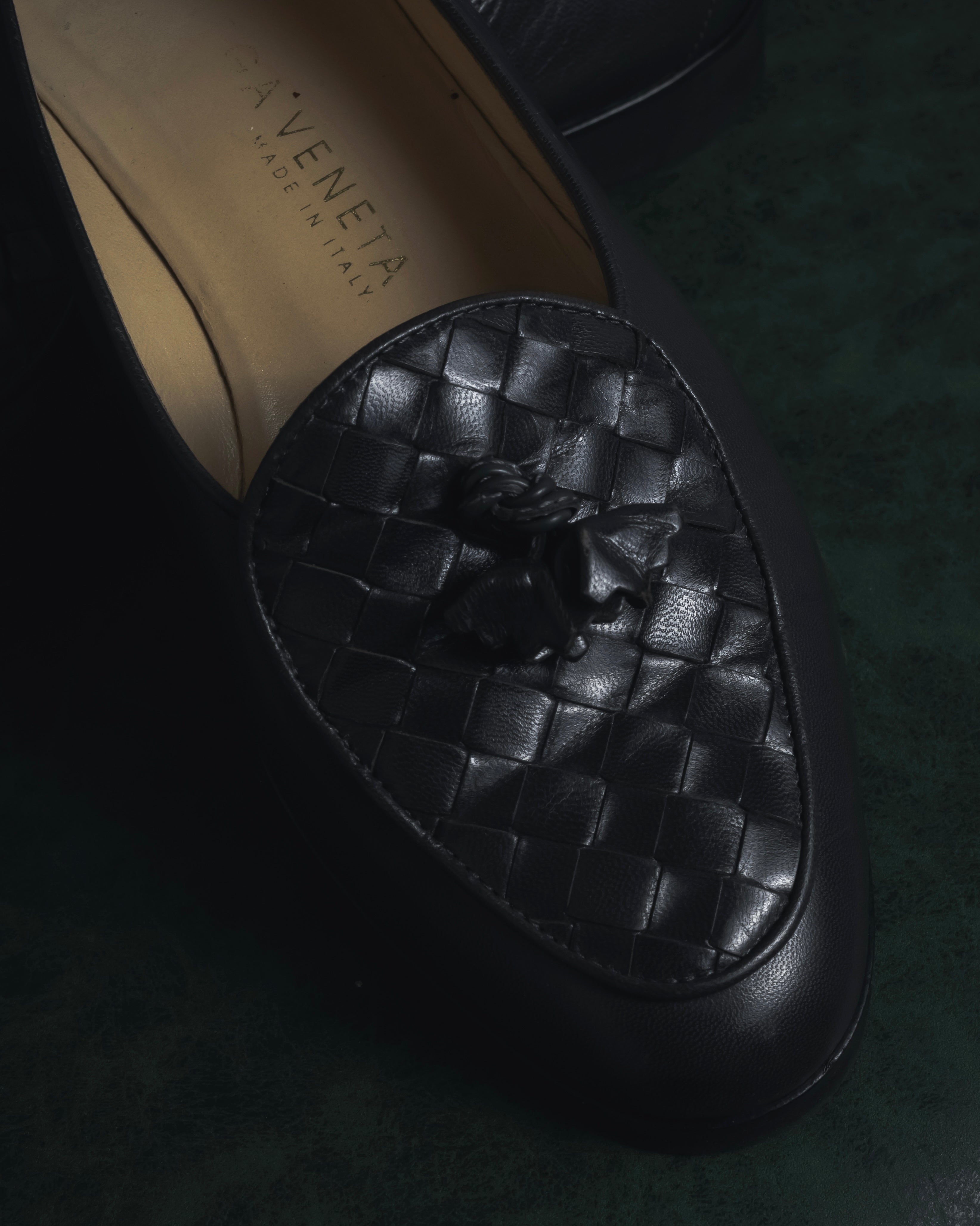 "BOTTEGA VENETA" 90’s-00’s intrecciato tassel loafers