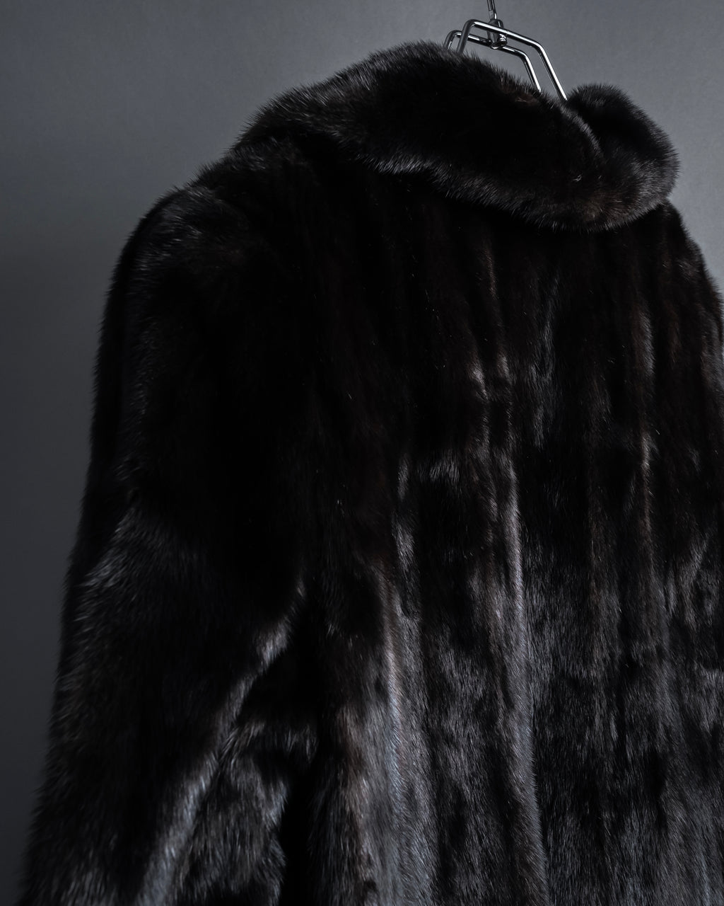 "GUCCI" Semi-custom atelier work fur long coat