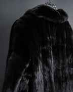 "GUCCI" Semi-custom atelier work fur long coat