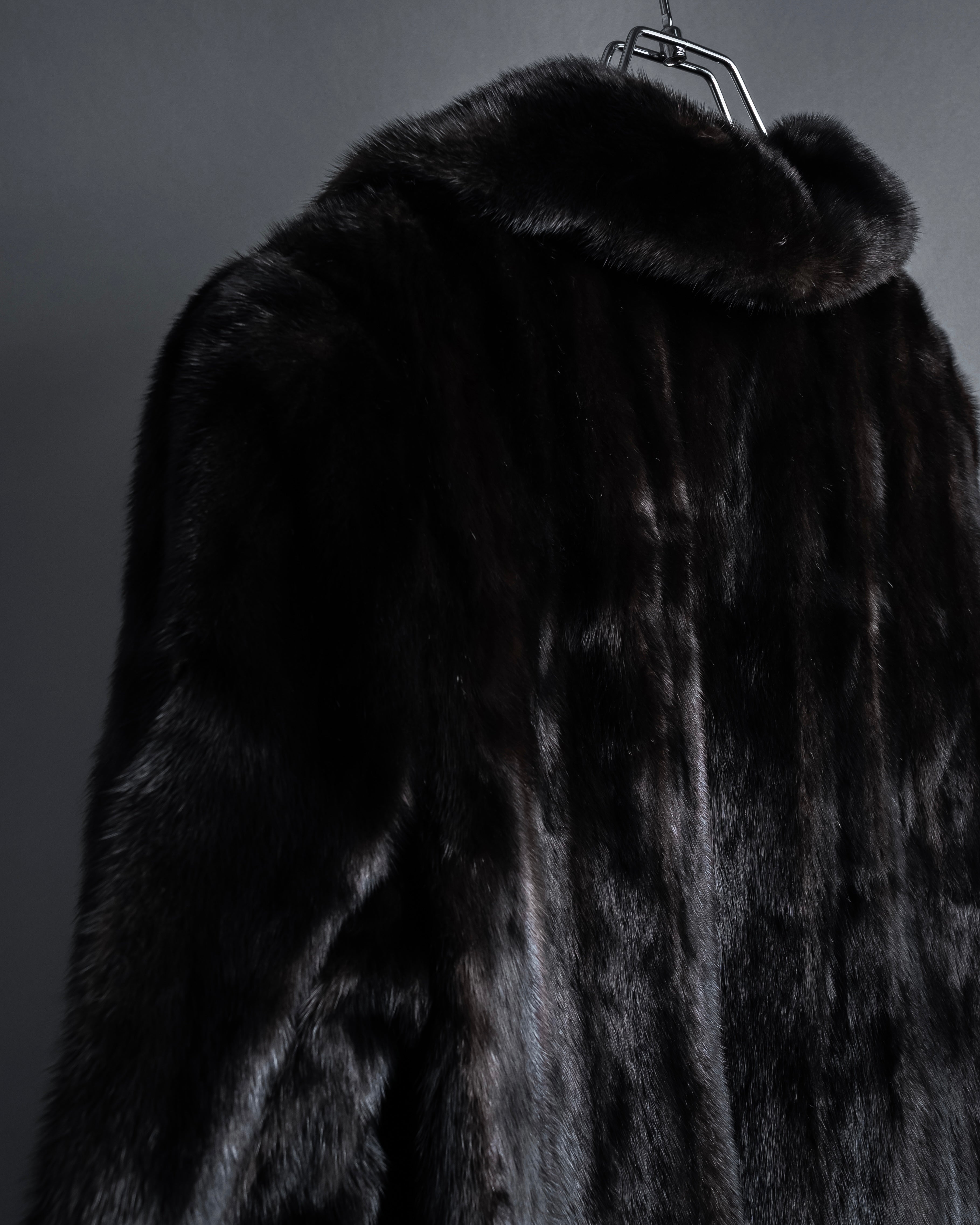"GUCCI" Semi-custom atelier work fur long coat
