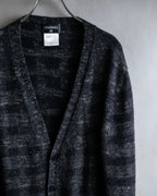 "CHANEL" Sample product hairy material light unevenness cardigan