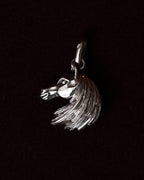 HERMES/ Horse Head Pendant Top SV800