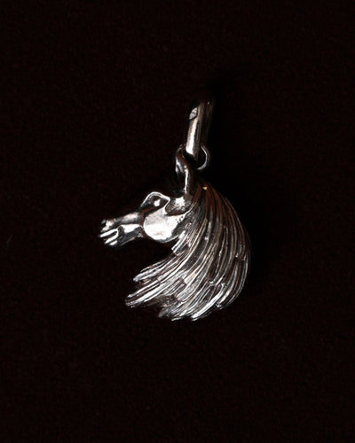 HERMES/ Horse Head Pendant Top SV800