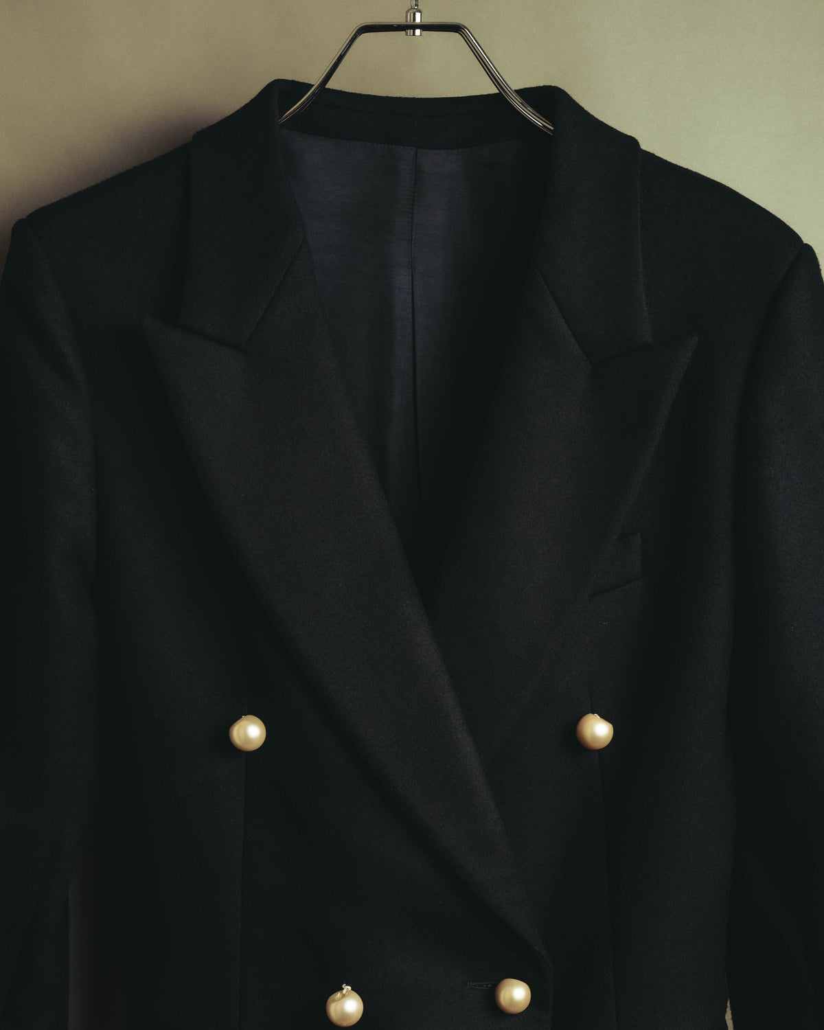 "CÉLINE" 10's Structured double-breasted blazer