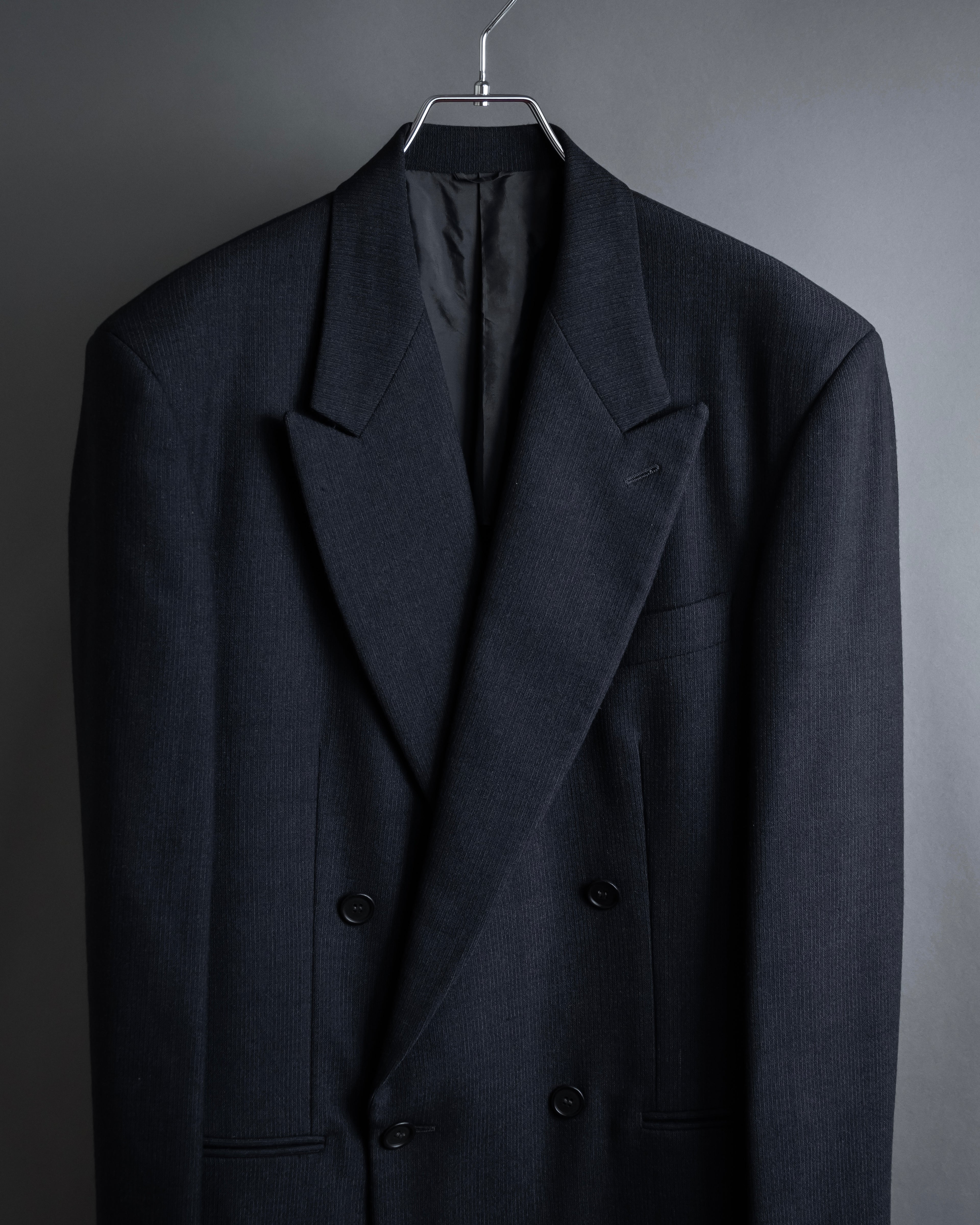 "GIORGIO ARMANI"Double-breasted classic tailoring set up