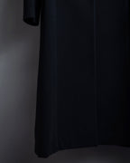 -SPECIAL- "JEAN PAUL GAULTIER"
 90's-00's Waist shape A-line silhouette black color super long coat