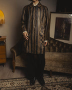 "FENDI" 90's Graphic patterned long coat