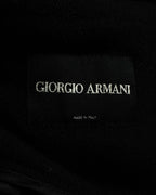 "GIORGIO ARMANI" Minimal design double zip-up jacket