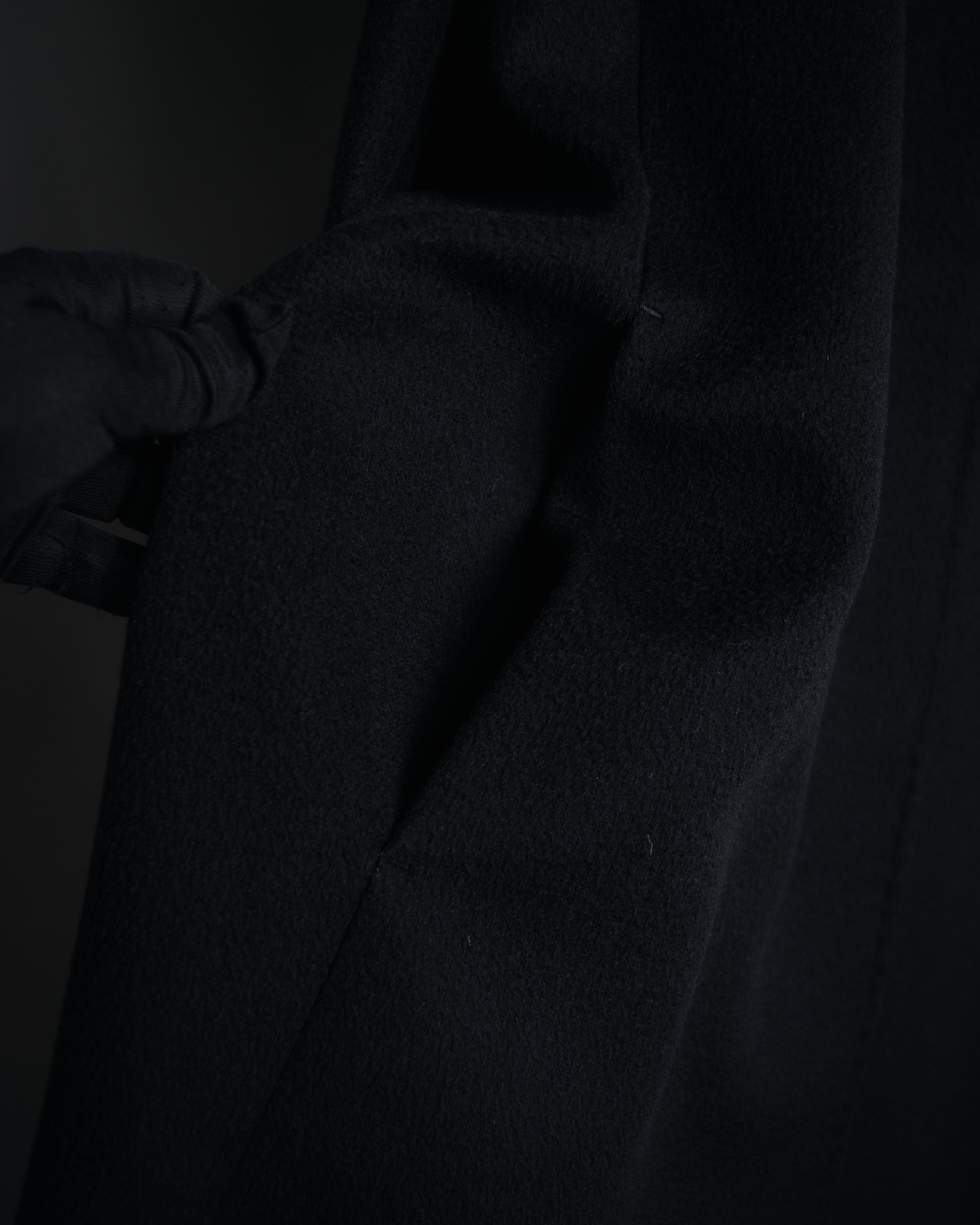 "MaxMara STUDIO" 2010’s Virgin wool stand-collar coat