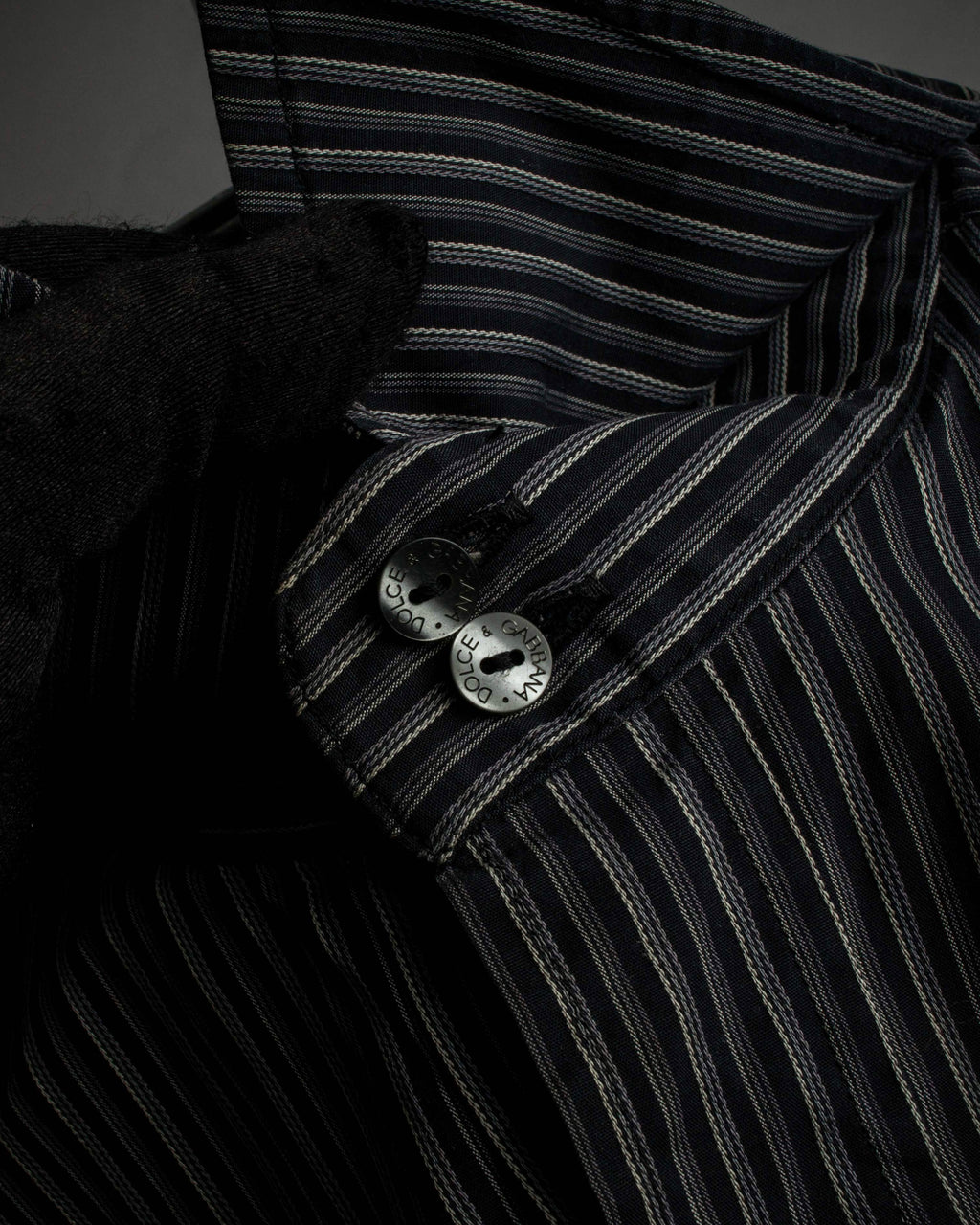 "Dolce & Gabbana" Pinstripe slim shape shirt