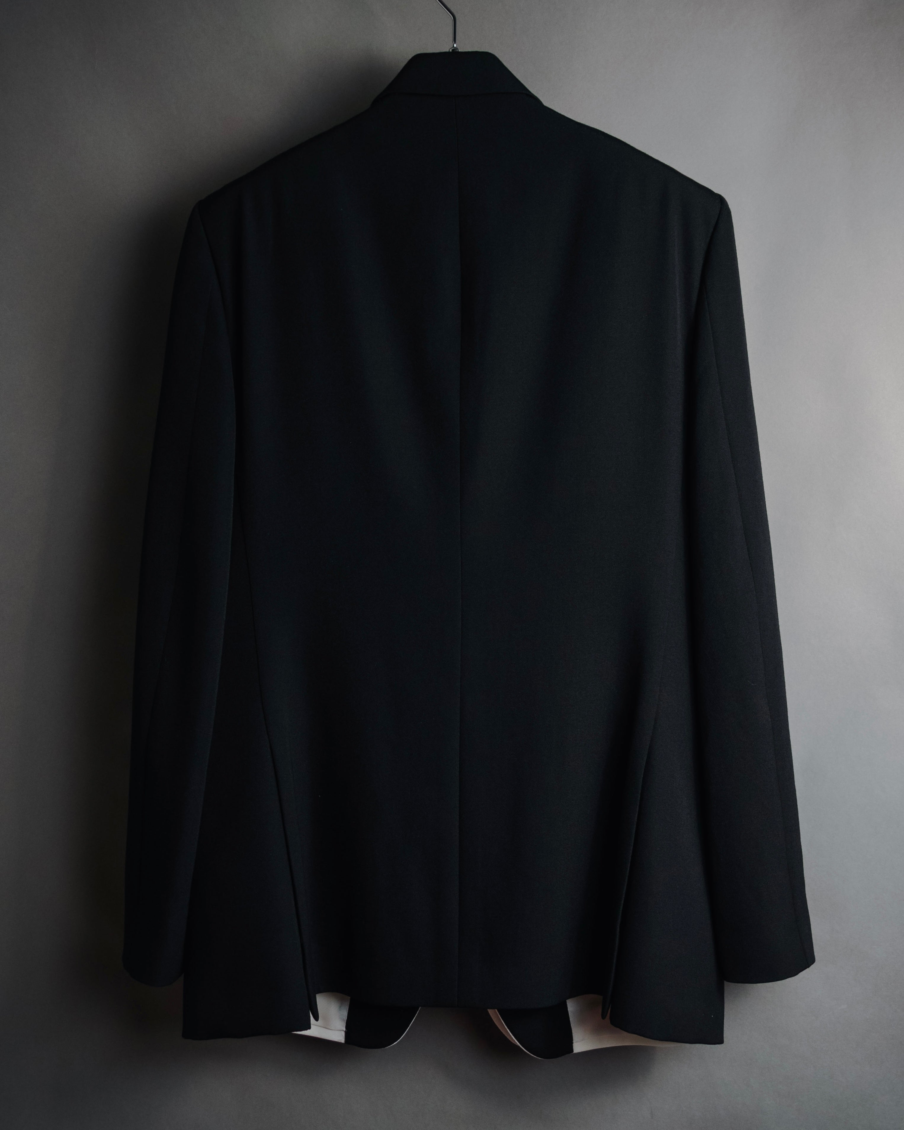 –SPECIAL– "BURBERRY" 20’s trompe l’oeil layered tailored jacket