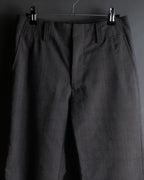 "JUNYA WATANABE COMME des GARCONS" Greige color wide flare slacks
