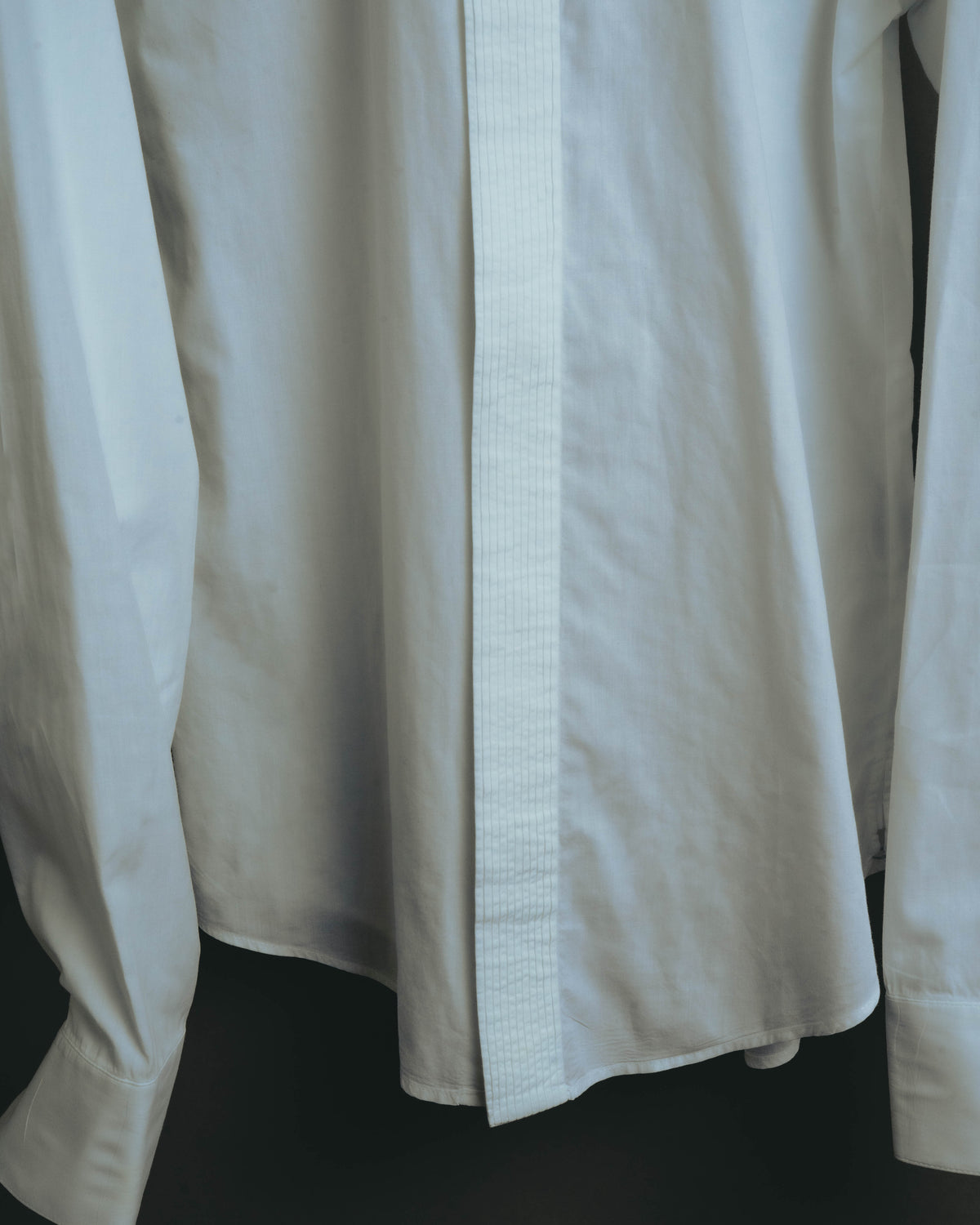 "Dior" 00's Pleated-front dress shirt