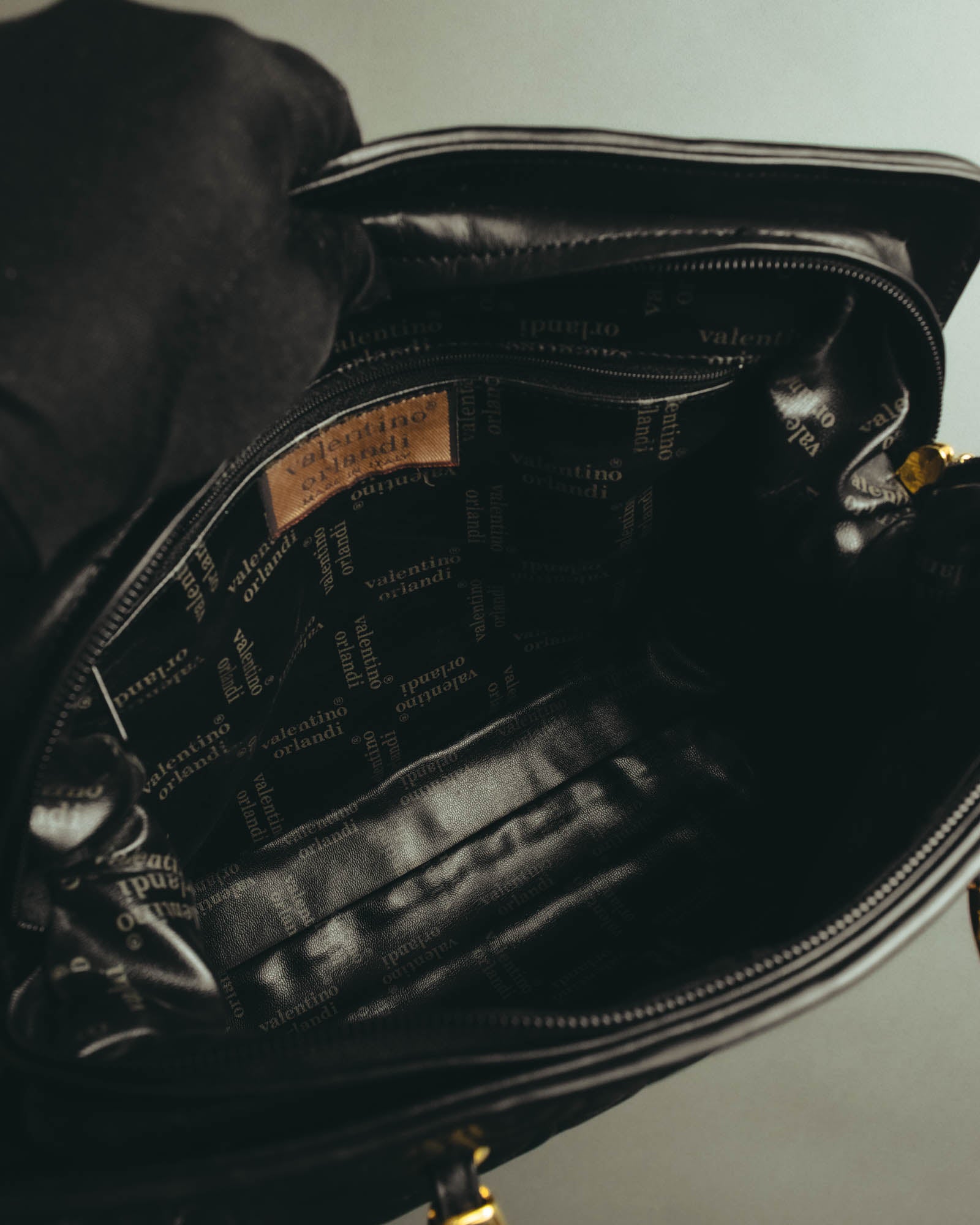 "Valentino Orlandi" 80's-90's Sculptural quilted leather shoulder bag