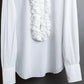 “Dolce&Gabbana”  Front volume frill designed shirt