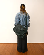 LOUIS VUITTON/ “Taiga Kendall GM” 2 Way Big Boston Bag Green