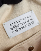 "MAISON MARGIELA" Atelier 75011 design canvas large bag
