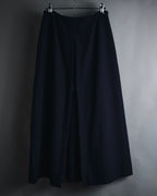 "Robe de chambre COMME des GARÇONS" 99AW asymmetrical panel wrap skirt