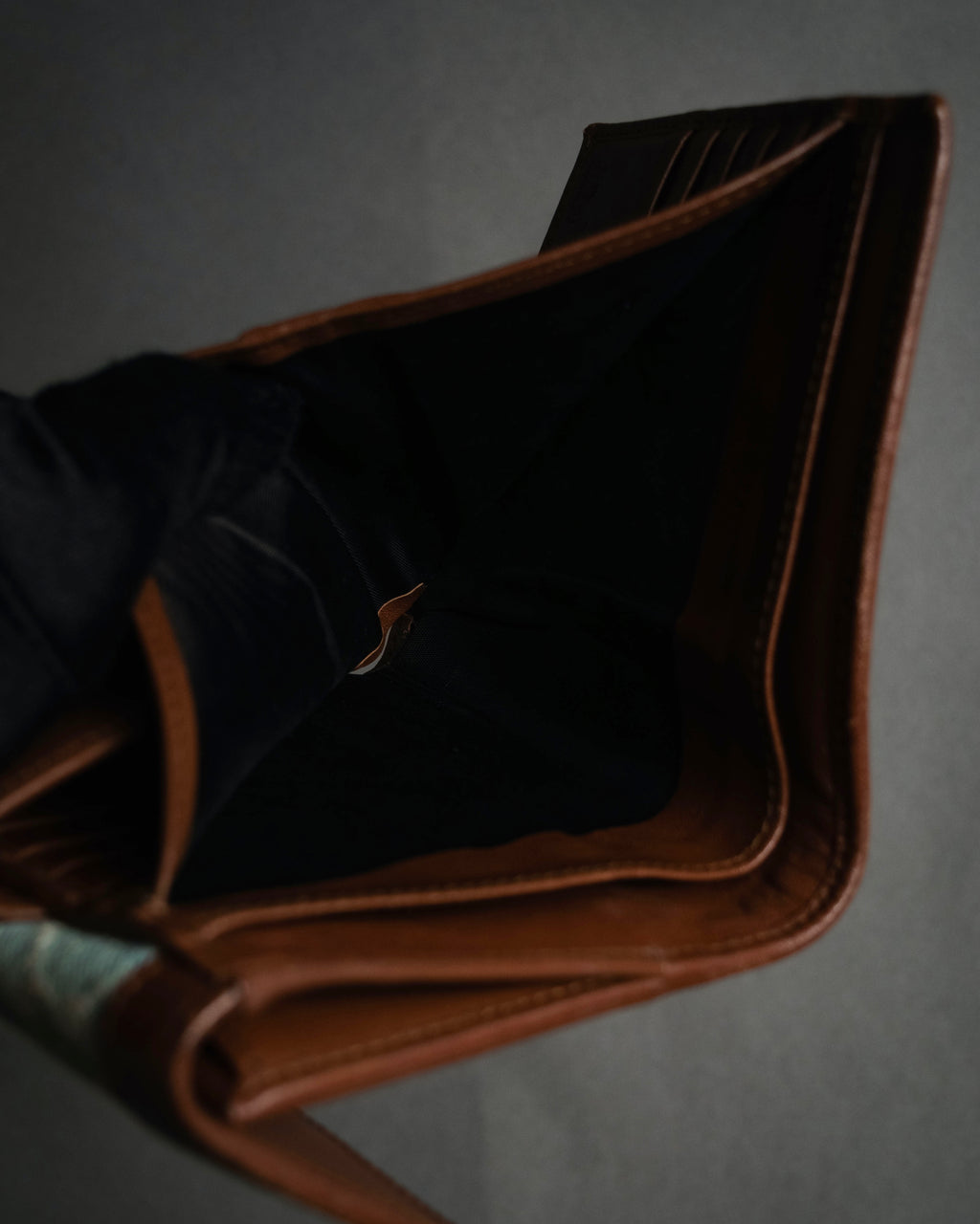 “GUCCI” 00’s GG denim script logo wallet