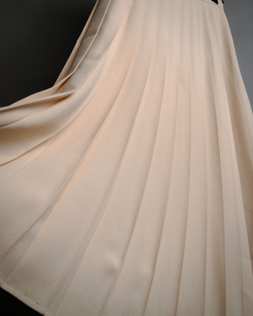 “CELINE” 2019-2023 Minimal pleated skirt