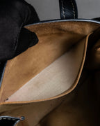 "LOEWE" Gate top handle 2way leather bag