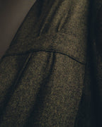 "BURBERRY LONDON" 00's-10's Classic wool tweed coat