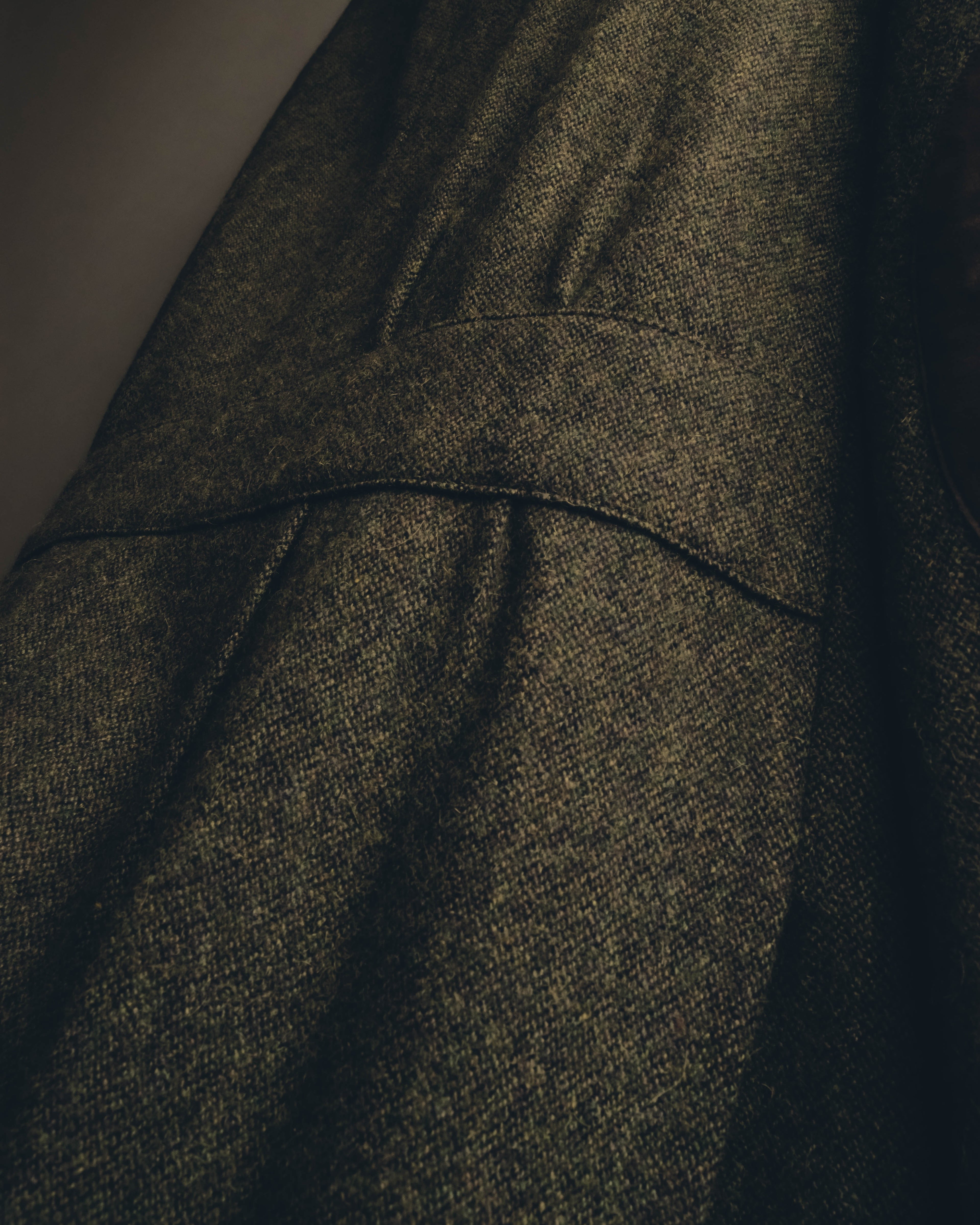 "BURBERRY LONDON" 00's-10's Classic wool tweed coat