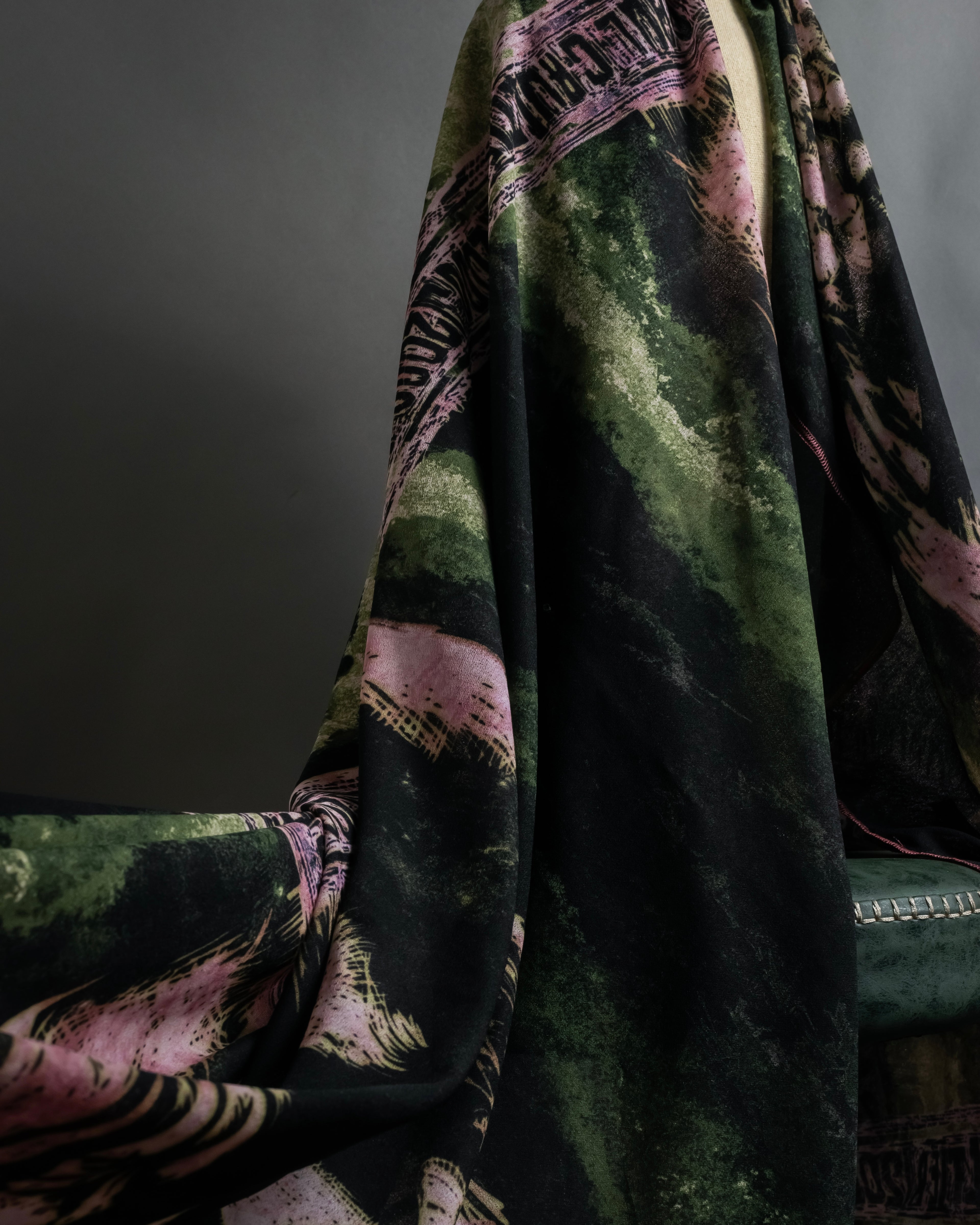 “Jean Paul Gaultier” Printed portrait large scarf