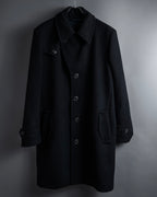 "VIKTOR&ROLF" Sculptural lapel melton coat