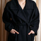 "Salvatore Ferragamo" Maxi length oversized gown coat